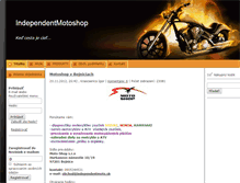 Tablet Screenshot of independentmoto.sk